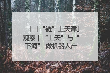 「“链”上天津」观察｜“上天”与“下海” 做机器人产业链细分领域强者