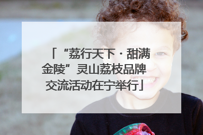 “荔行天下・甜满金陵”灵山荔枝品牌交流活动在宁举行