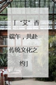“艾”香端午，共赴传统文化之约