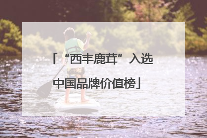 “西丰鹿茸”入选中国品牌价值榜