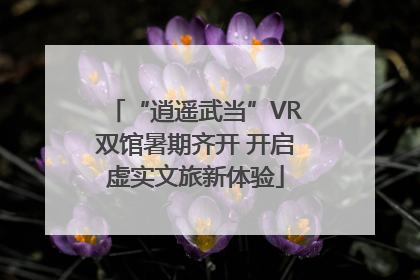 “逍遥武当”VR双馆暑期齐开 开启虚实文旅新体验