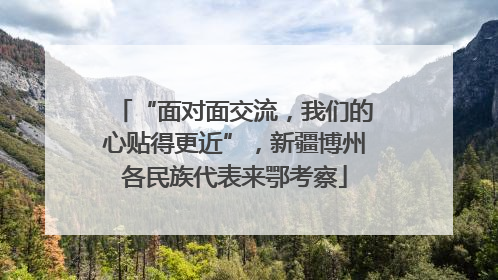 “面对面交流，我们的心贴得更近”，新疆博州各民族代表来鄂考察