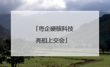 粤企硬核科技亮相上交会