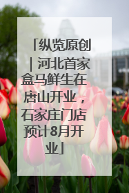 纵览原创｜河北首家盒马鲜生在唐山开业，石家庄门店预计8月开业