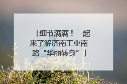 细节满满！一起来了解济南工业南路“华丽转身”