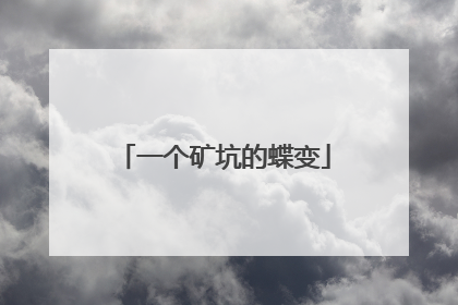 一个矿坑的蝶变