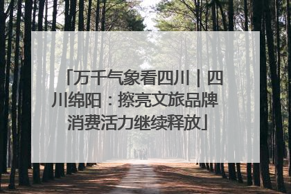 万千气象看四川｜四川绵阳：擦亮文旅品牌 消费活力继续释放