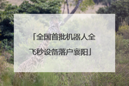 全国首批机器人全飞秒设备落户襄阳