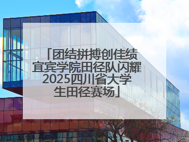 团结拼搏创佳绩 宜宾学院田径队闪耀2025四川省大学生田径赛场