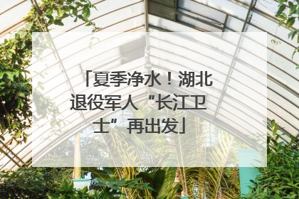 夏季净水！湖北退役军人“长江卫士”再出发