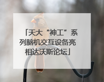 天大“神工”系列脑机交互设备亮相达沃斯论坛