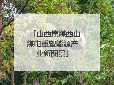 山西焦煤西山煤电重塑能源产业新图景