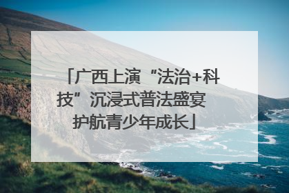 广西上演“法治+科技”沉浸式普法盛宴 护航青少年成长