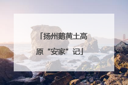 扬州鹅黄土高原“安家”记