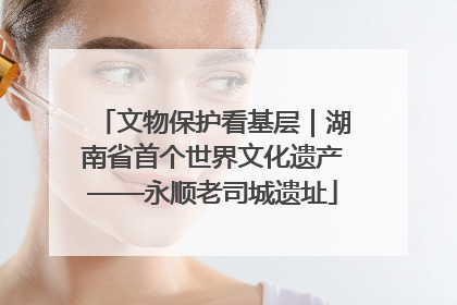 文物保护看基层｜湖南省首个世界文化遗产——永顺老司城遗址