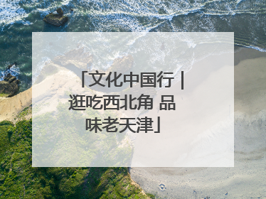 文化中国行｜逛吃西北角 品味老天津