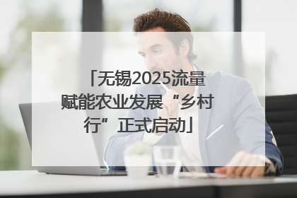 无锡2025流量赋能农业发展“乡村行”正式启动