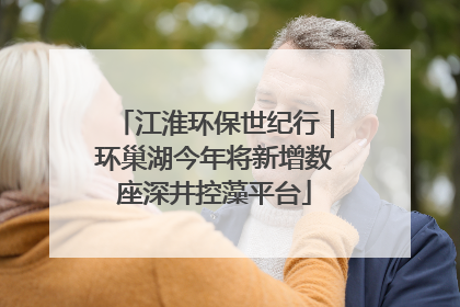 江淮环保世纪行｜环巢湖今年将新增数座深井控藻平台