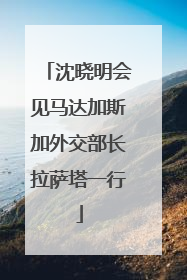 沈晓明会见马达加斯加外交部长拉萨塔一行