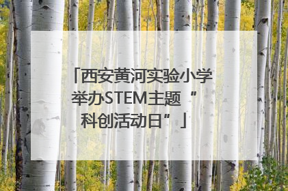 西安黄河实验小学举办STEM主题“科创活动日”