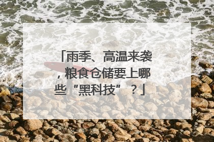 雨季、高温来袭，粮食仓储要上哪些“黑科技”？
