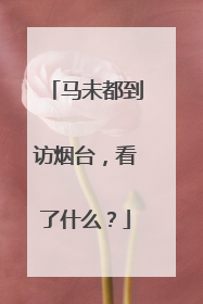 马未都到访烟台，看了什么？