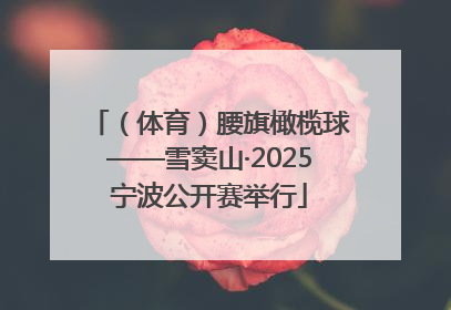 （体育）腰旗橄榄球——雪窦山·2025宁波公开赛举行