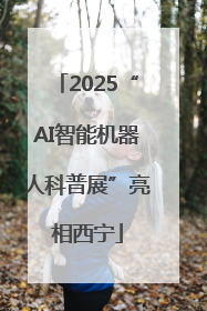 2025“AI智能机器人科普展”亮相西宁